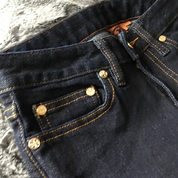 Tory Burch Super Skinny Jeans size 24 NWOT - Picture 4 of 6